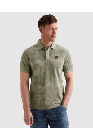 PME Legend PME Legend printed two tone pique ppss2604851 Poloshirts 6123 iceberg green