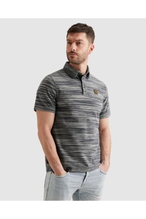 PME Legend PME Legend pique space dye ppss2604853 Poloshirts 5282 carbon