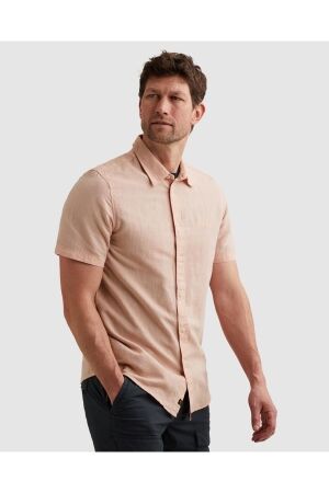 PME Legend PME Legend skynight s/s ctn/linen 2 tone psis2604210 Overhemd 3031 rose dawn