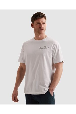 PME Legend PME Legend jersey digital comfort ptss2604563 Print T-shirts 7003 bright white