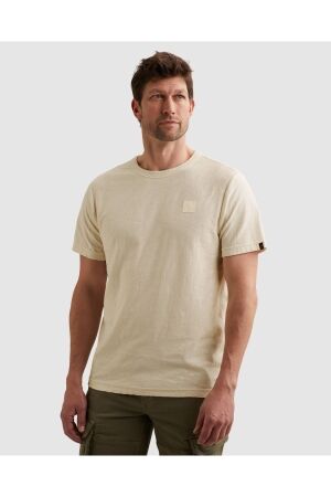 PME Legend PME Legend jacquard jersey ptss2604564 Print T-shirts 7001 egret