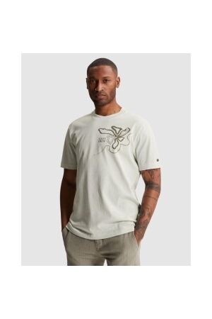 Cast Iron Cast Iron regular fit single jersey ctss2605586 Print T-shirts 5011 blue flower