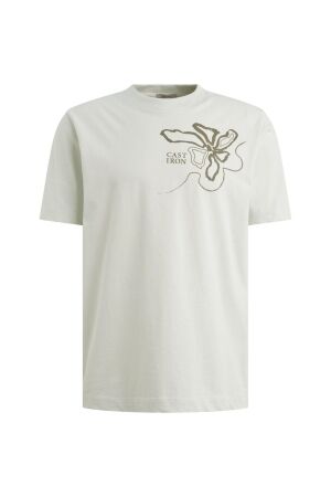 Cast Iron Cast Iron regular fit single jersey ctss2605586 Print T-shirts 5011 blue flower