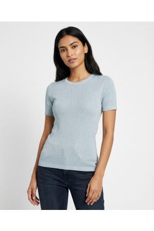 Elvira Casuals Elvira Casuals top vickey e1 26-013 T-shirt Korte mouw 204 ice blue