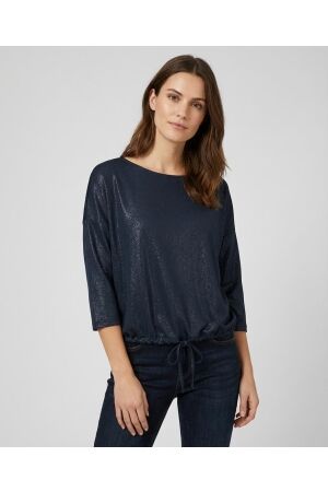 Elvira Casuals Elvira Casuals top britt e1 26-015 T-shirt Korte mouw 100 navy