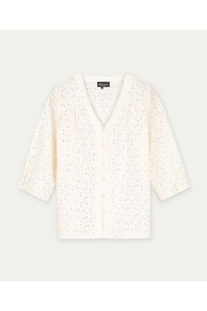 Elvira Casuals Elvira Casuals blouse darcy e1 26-017 Blouse 15 off white