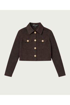 Elvira Casuals Elvira Casuals jacket loa e1 26-031 Jackets 1053 mocha