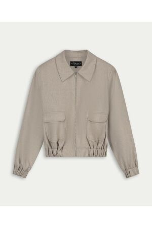 Elvira Casuals Elvira Casuals bomber zenzi e1 26-035 Jackets 1056 creme melange