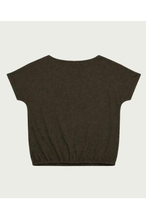 Elvira Casuals Elvira Casuals top artemis e1 26-045 T-shirt Korte mouw 201 khaki