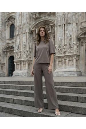 Elvira Casuals Elvira Casuals pullover izzy e1 26-046 Trui 673 taupe melange