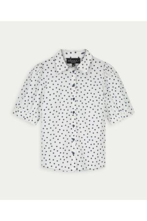 Elvira Casuals Elvira Casuals blouse didi e1 26-057 Blouse 84 bleu dots