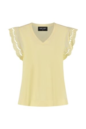 LADY DAY LADY DAY lake l24.375.3223 T-shirt Korte mouw butter yellow