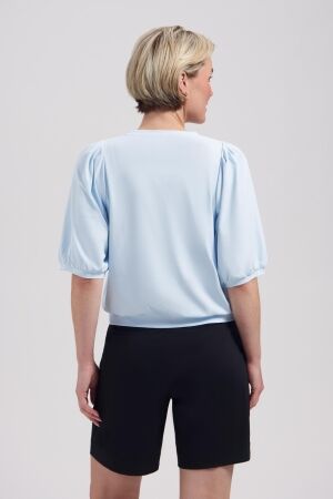 LADY DAY LADY DAY amie-v l24.375.3320 T-shirt Korte mouw baby blue