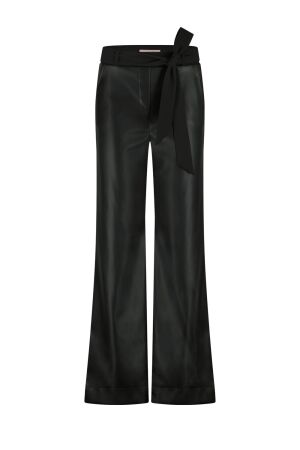 Studio Anneloes Studio Anneloes lexie faux leather trousers 13331 Broek 9000 black