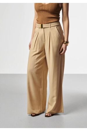 Aaiko Aaiko lotty fringed ray 560 Broek 151304 sand