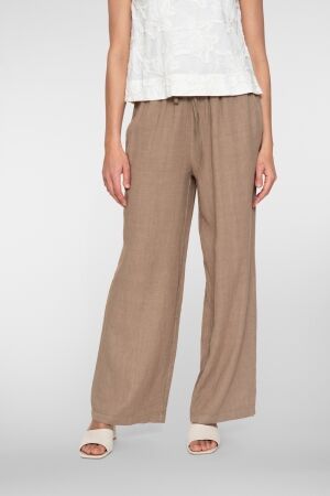 Geisha Geisha pants linen 61374-70 Broek 735 camel