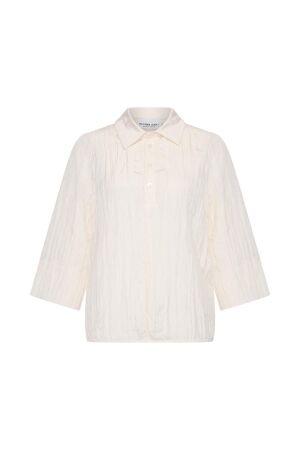Helena Hart Helena Hart blouse polo kreuk 7760 Blouse ecru