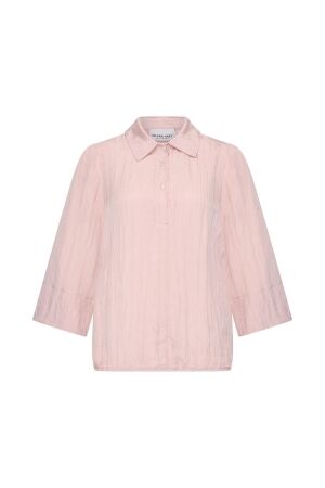 Helena Hart Helena Hart blouse polo kreuk 7760 Blouse roze