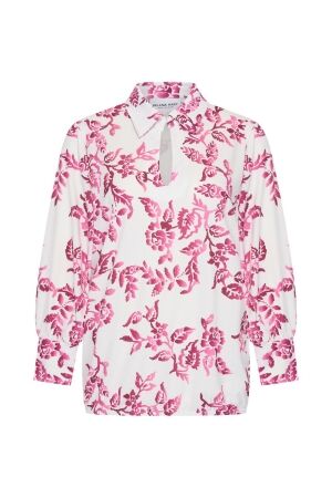 Helena Hart Helena Hart top liv print 7761 Tops en Singlets roze