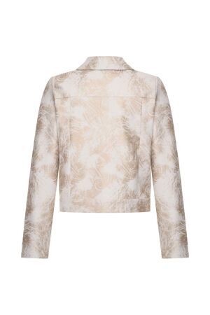 Helena Hart Helena Hart blazer jacky foil 7742 Blazers ecru