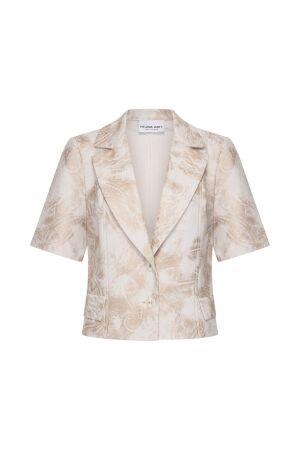 Helena Hart Helena Hart blazer summa foil 7741 Blazers ecru