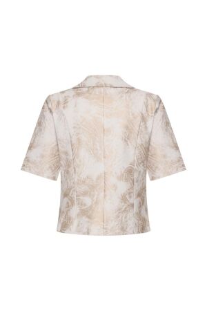 Helena Hart Helena Hart blazer summa foil 7741 Blazers ecru