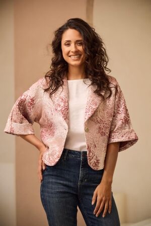 Helena Hart Helena Hart blazer pien 7740 Blazers brokaat