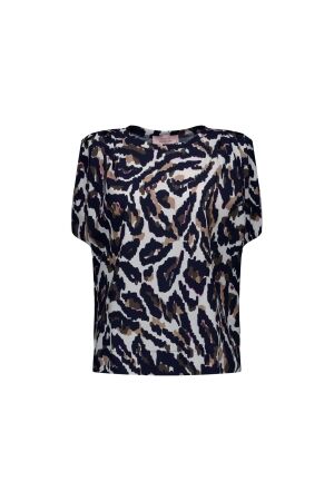 Studio Anneloes Studio Anneloes leona strap leopard top 13640 Tops en Singlets 9997 multi color