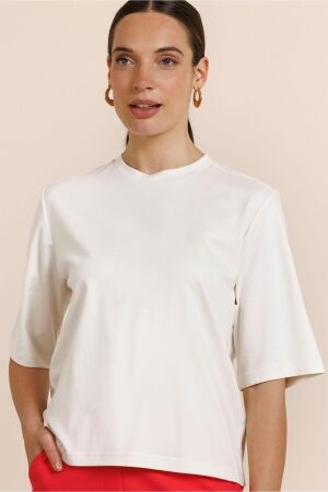 Studio Anneloes Studio Anneloes fiore t-shirt 13686 Blouse 1700 ecru