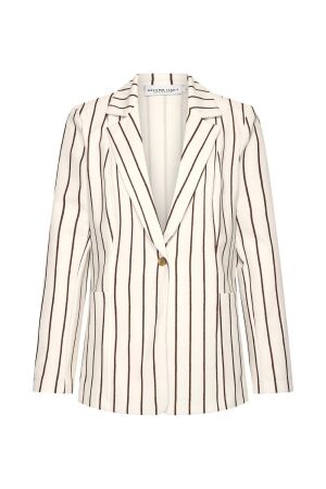 Helena Hart Helena Hart blazer tezza lano streep 7726 Blazers choco