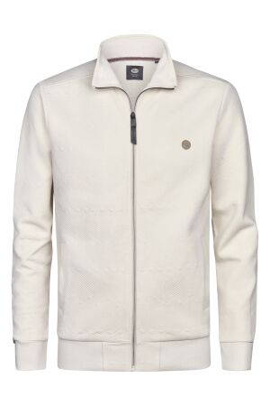 Petrol Petrol sweater collar zip m-1060-swc333 Vest 0112 seashell