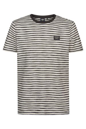 Petrol Petrol t-shirt ss m-1060-tsr674 Print T-shirts 9999 black