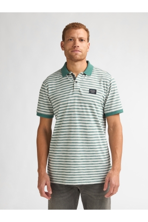Petrol Petrol polo short sleeve m-1060-pol904 Poloshirts 6180 oil green