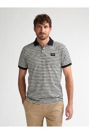 Petrol Petrol polo short sleeve m-1060-pol904 Poloshirts 9999 black