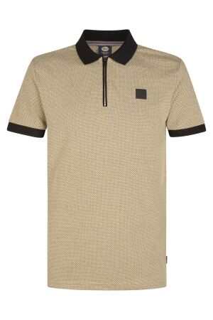 Petrol Petrol polo short sleeve m-1060-pol907 Poloshirts 7130 light tan