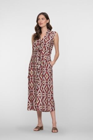Geisha Geisha dress 67331-26 Jurk 705 stone/off-white