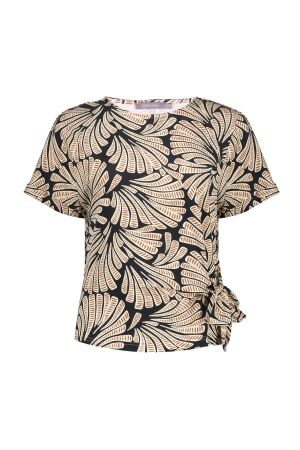 Geisha Geisha top 62331-20 Blouse 999 black/brown