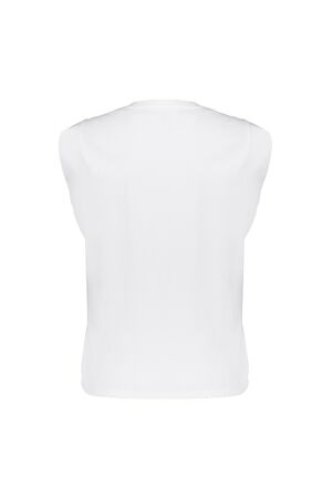 Geisha Geisha t-shirt 'soft heart' 62383-41 T-shirt Korte mouw 10 off-white/black