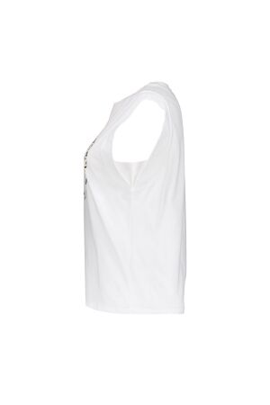 Geisha Geisha t-shirt 'soft heart' 62383-41 T-shirt Korte mouw 10 off-white/black