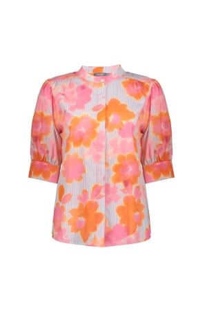 Geisha Geisha blouse 63488-20 Blouse 250 orange/pink