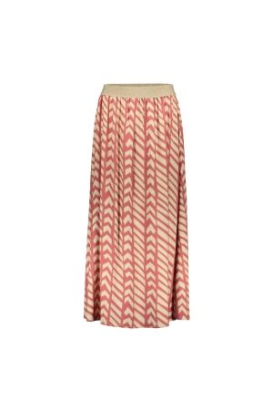 Geisha Geisha skirt 66363-20 220 coral red/sand