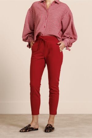 Studio Anneloes Studio Anneloes startup trousers 13655 Broek 4000 ruby red