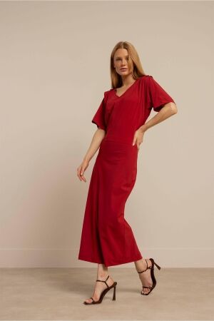 Studio Anneloes Studio Anneloes ivey dress 13656 Jurk 4000 ruby red