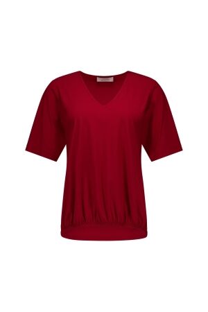 Studio Anneloes Studio Anneloes vicky top 13657 T-shirt Korte mouw 4000 ruby red