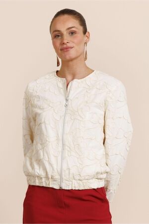 Studio Anneloes Studio Anneloes april embroidery jacket 13683 Jackets 1700 ecru