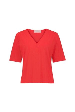 Studio Anneloes Studio Anneloes inge travel tee 13635 T-shirt Korte mouw 2800 coral red