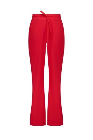 Studio Anneloes Studio Anneloes flair bnd drawstring trousers 13669 Flared 2800 coral red