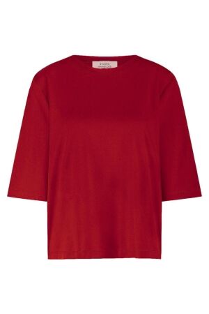 Studio Anneloes Studio Anneloes fiore t-shirt 13686 T-shirt Korte mouw 4000 ruby red