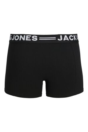 Jack & Jones Jack & Jones sense trunks 3-pack noos 12081832 Boxershorts black/black waist