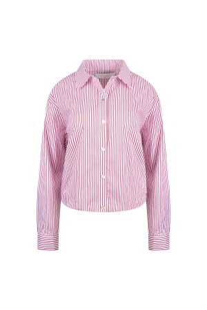 Nukus Nukus ariana blouse stripe nks02104 Blouse kiss/offwhite